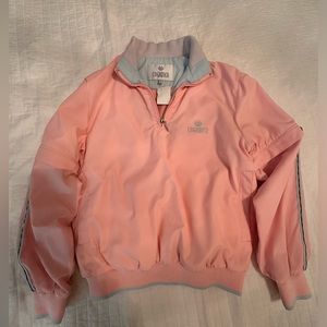 Pink rain/bomber jacket